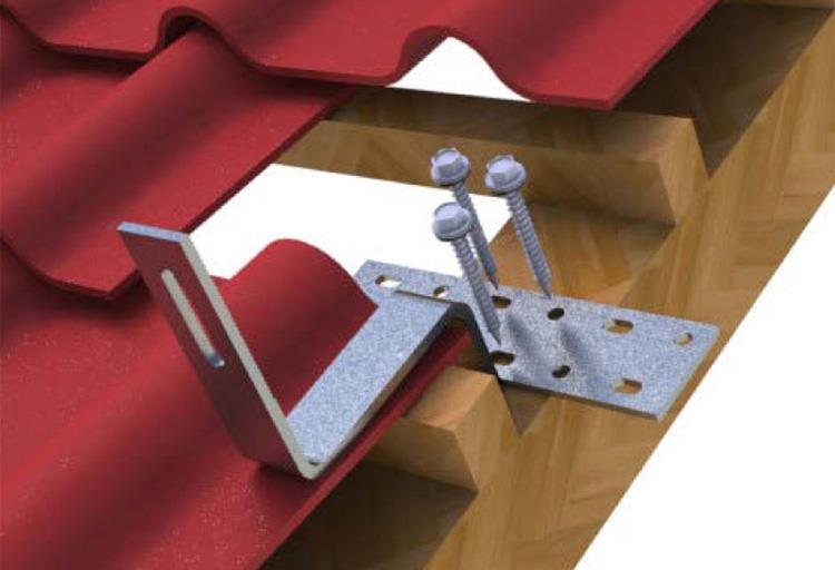 Batafsilroq ma'lumot uchun: 2 SUS 304 Quyosh kafelining tomi Hook.jpg 详情图 2 SUS 304 Solar Tile Roof Hook.jpg
